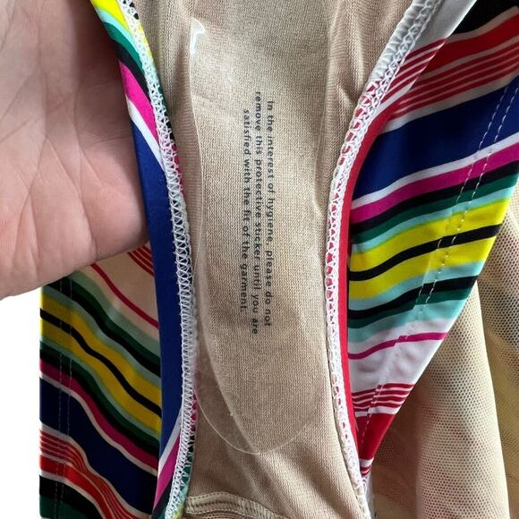 Lane Bryant Cacique Lane Bryant Colorful Stripe Swim Skirt Womens Plus Size 28 - Picture 3 of 5